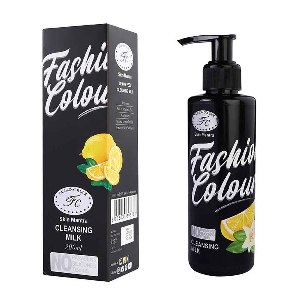 Buy FASHION COLOUR CLEANSING MILK LEMON PEEL (lotion) - Purplle