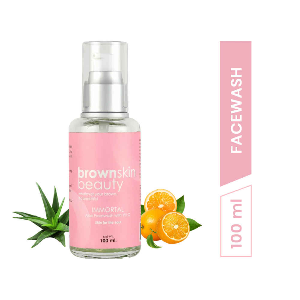 Buy BrownSkin Beauty Immortal Aloe Face serum & Face Cream Combo - Purplle