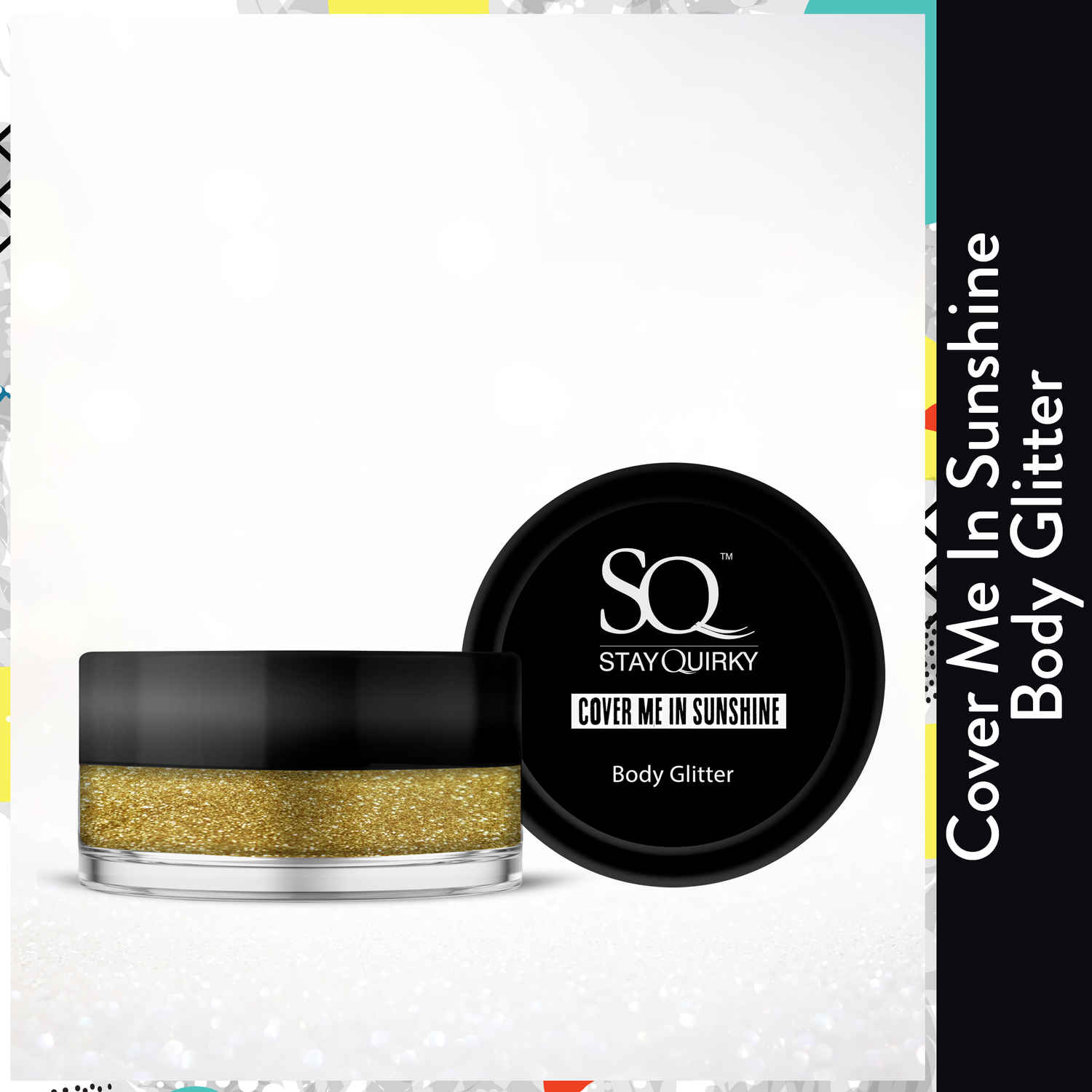 Buy Stay Quirky Cover Me In Sunshine Body Glitter (8g) - Purplle