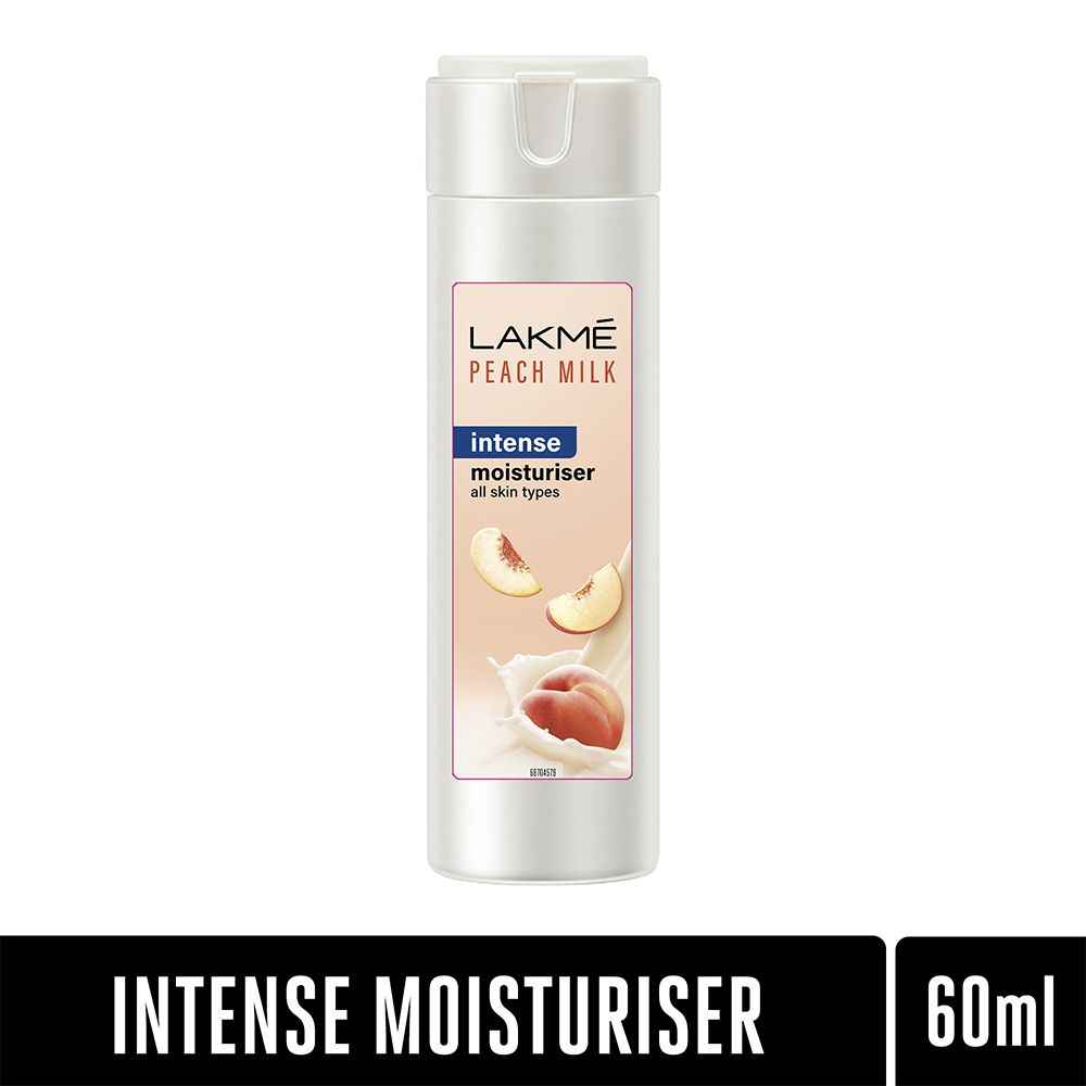 Buy Lakme Peach Milk Intense Moisturizer Lotion, 60 ml - Purplle
