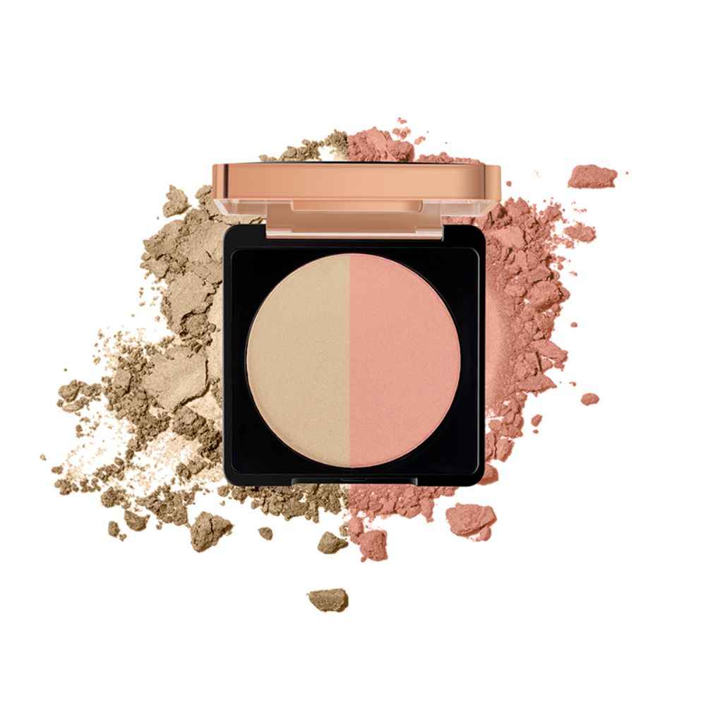 Buy Manish Malhotra Beauty By MyGlamm Blush Highlighter Duo-Star Gaze-9gm - Purplle