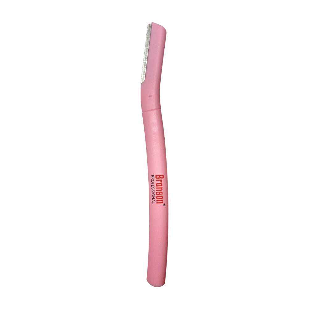 Buy Bronson Professional Pink Face & Eyebrow Razor - 1pcs - Purplle