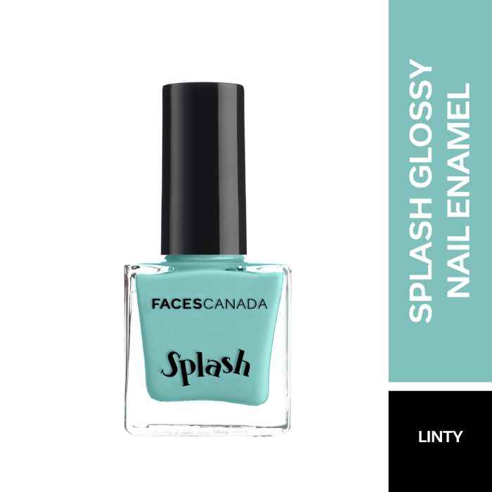 Buy Faces Canada Splash Nail Enamel Linty & Nail Enamel Remover 38 g - Purplle