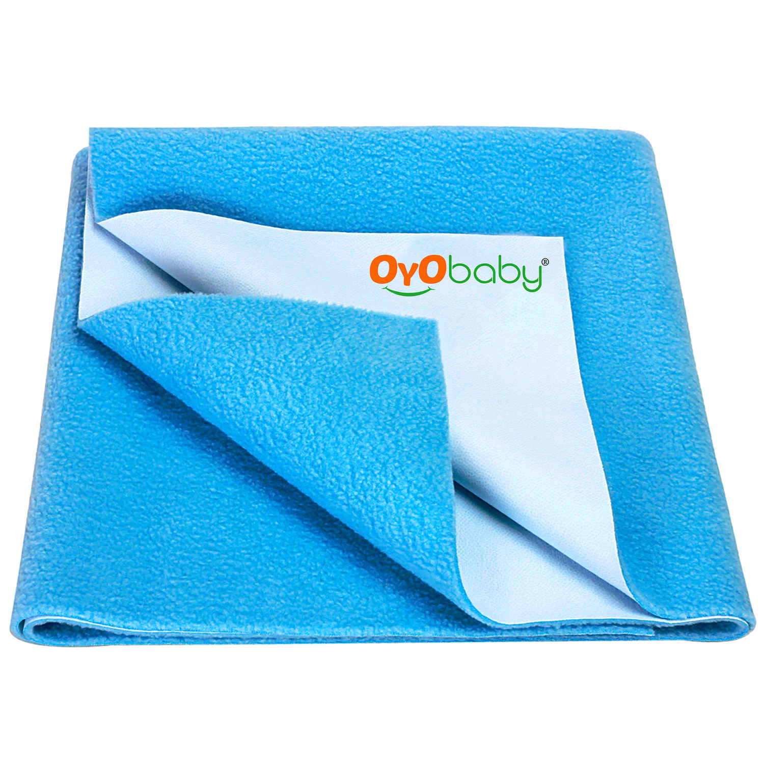 Buy OYO Baby Waterproof Bed Protector Baby Dry Sheet, Large, Firoza (140 cm x 100 cm) - Large - Purplle