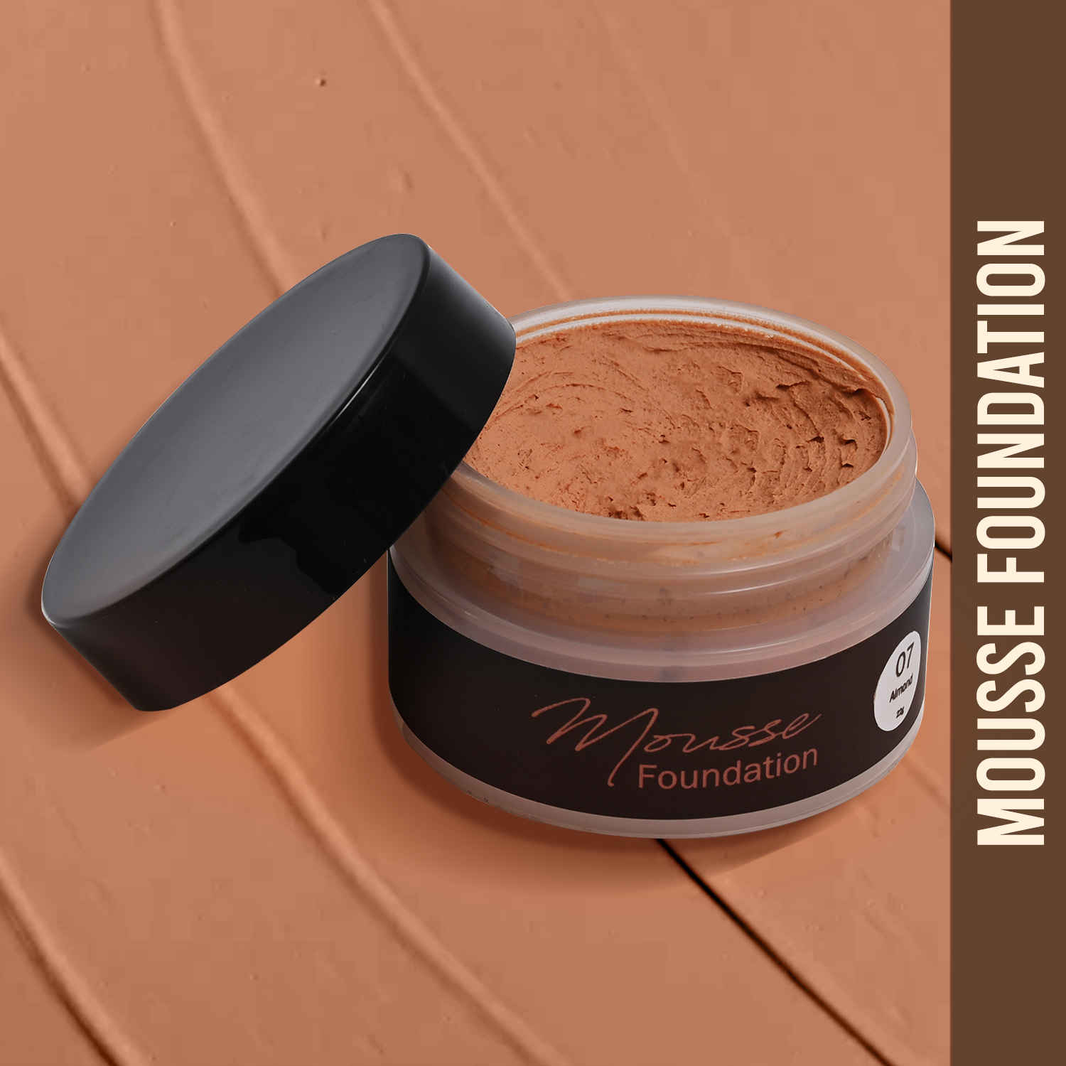 Buy NY Bae Mousse Foundation - Almond 07 (22 g) | Dusky Skin | Cool Undertone | Matte Finish | Enriched with 8 Miracle Oils | For Normal to Oily Skin | Covers Imperfections | Long lasting | Easily Blendable | Perfect for Daily Use - Purplle