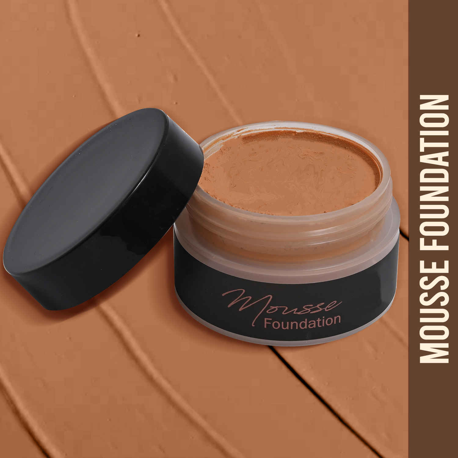 Buy NY Bae Mousse Foundation - Walnut 08 (22 g) | Dusky Skin | Warm Undertone | Matte Finish | Enriched With 8 Miracle Oils | Long Wearing - Purplle