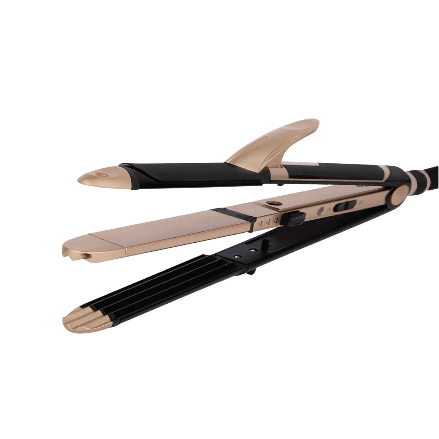 Buy VEGA 3 in 1 Hair Styler, Straightener, Curler & Crimper (VHSCC-01), Black & Gold - 1 Pc - Purplle