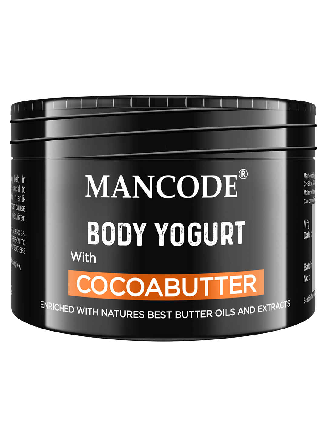 Buy Mancode Cocoa Butter Body Yogurt (100 g) - Purplle