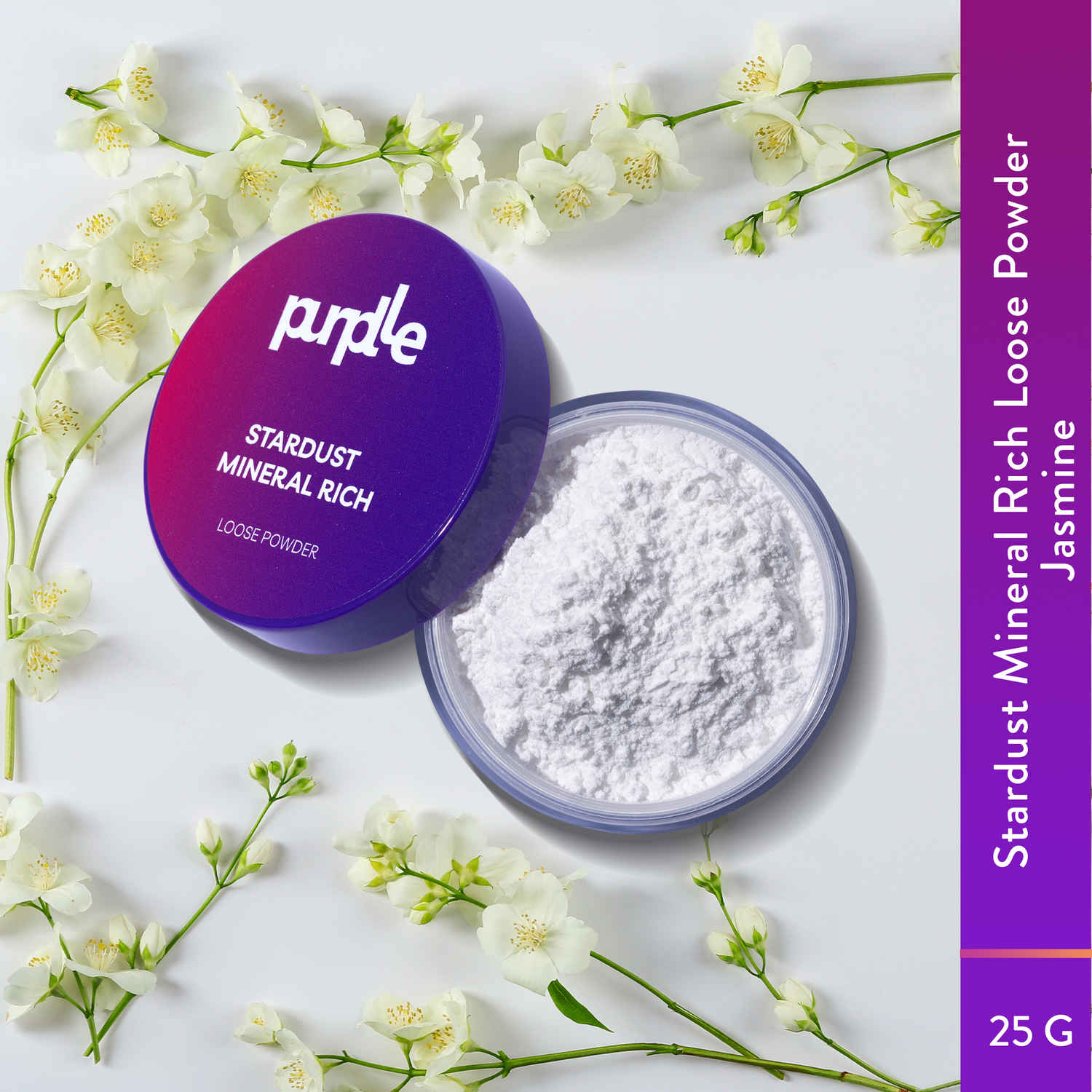 Buy Purplle Stardust Mineral Rich Loose Powder - Jasmine 3 (25 gm) - Purplle