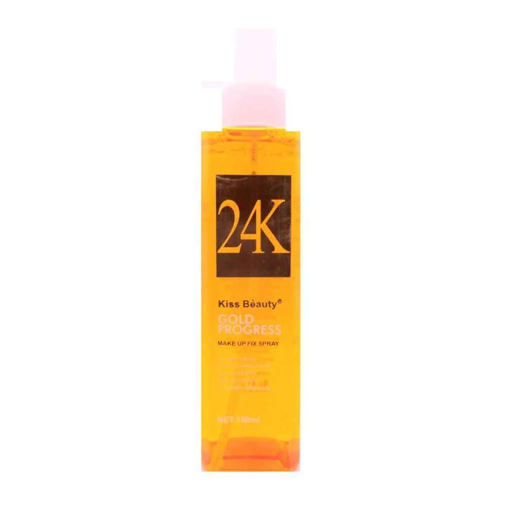 Buy Kiss Beauty 24k Gold Progress Makeup Fix Spray (150 ml) - Purplle