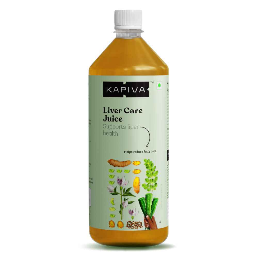 Buy Kapiva Liver Care Juice 1L| With 5 Ayurvedic Herbs to Benefit Liver Health - Purplle