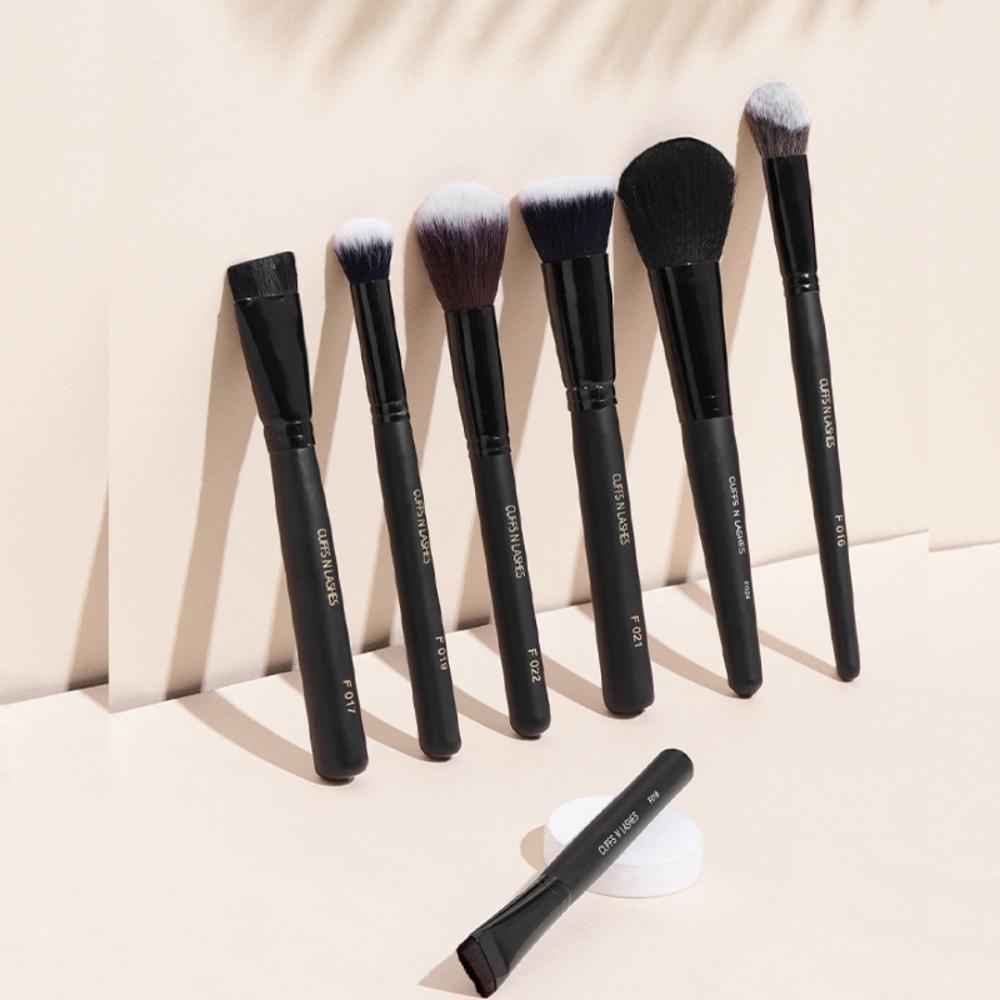 Buy CUFFS N LASHES Face Brush, Set of 7 - Purplle