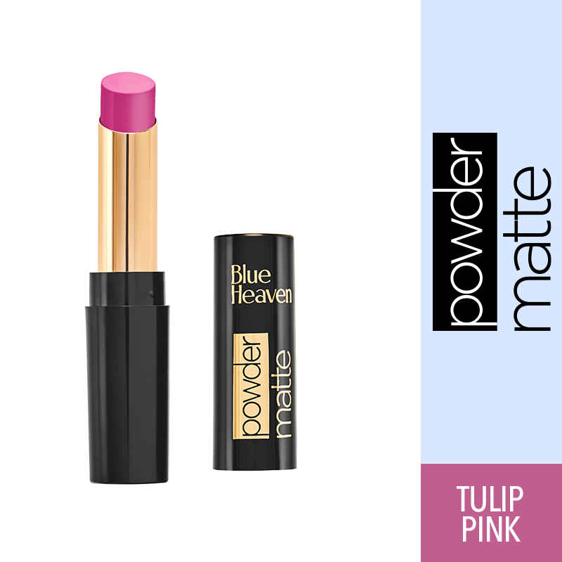 Buy Blue Heaven Powder Matte -Tulip Pink, PM04 - Purplle