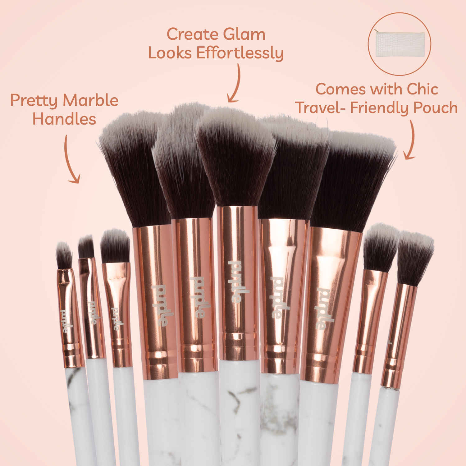 Buy Purplle CoverGirl Brush Set (10 set) - Purplle