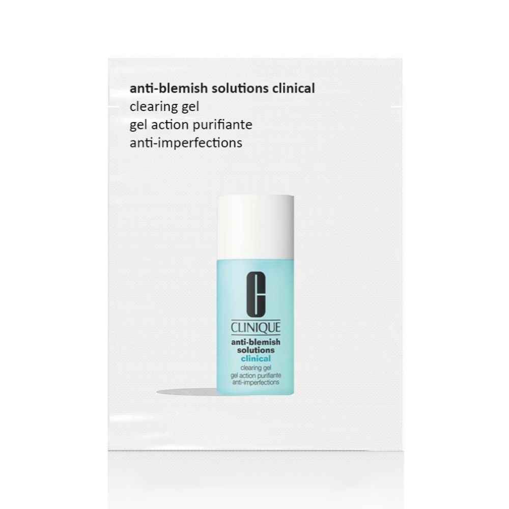 Buy Clinique ANTI-BLEMISH SOLUTIONS CLEARING GEL PACKETTE 1.5 ml/.05FLOZ - Purplle