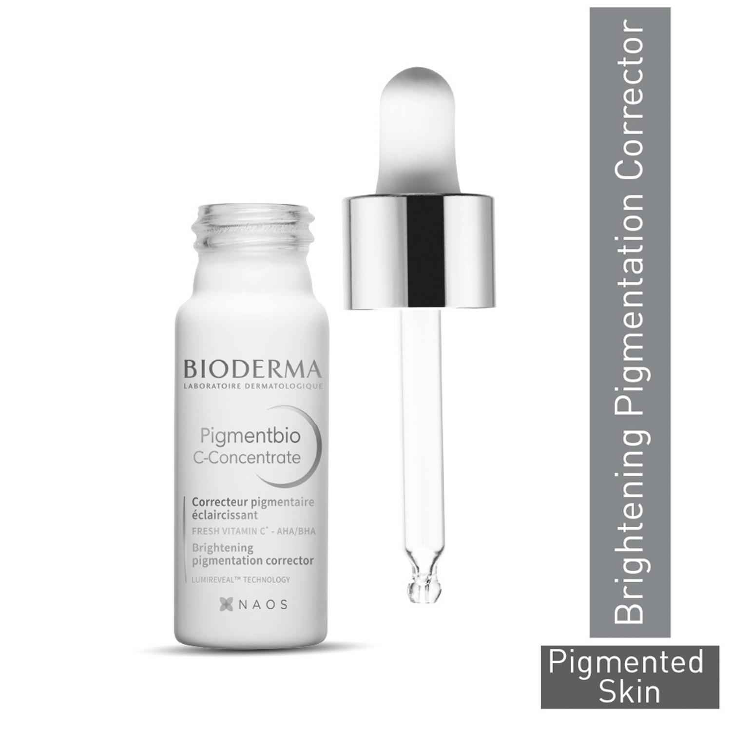 Buy Bioderma Pigmentbio C- Concentrate Brightening Pigmentation Cream Corrector For Skin Prone To Pigmentation Disorders (15 ml) - Purplle