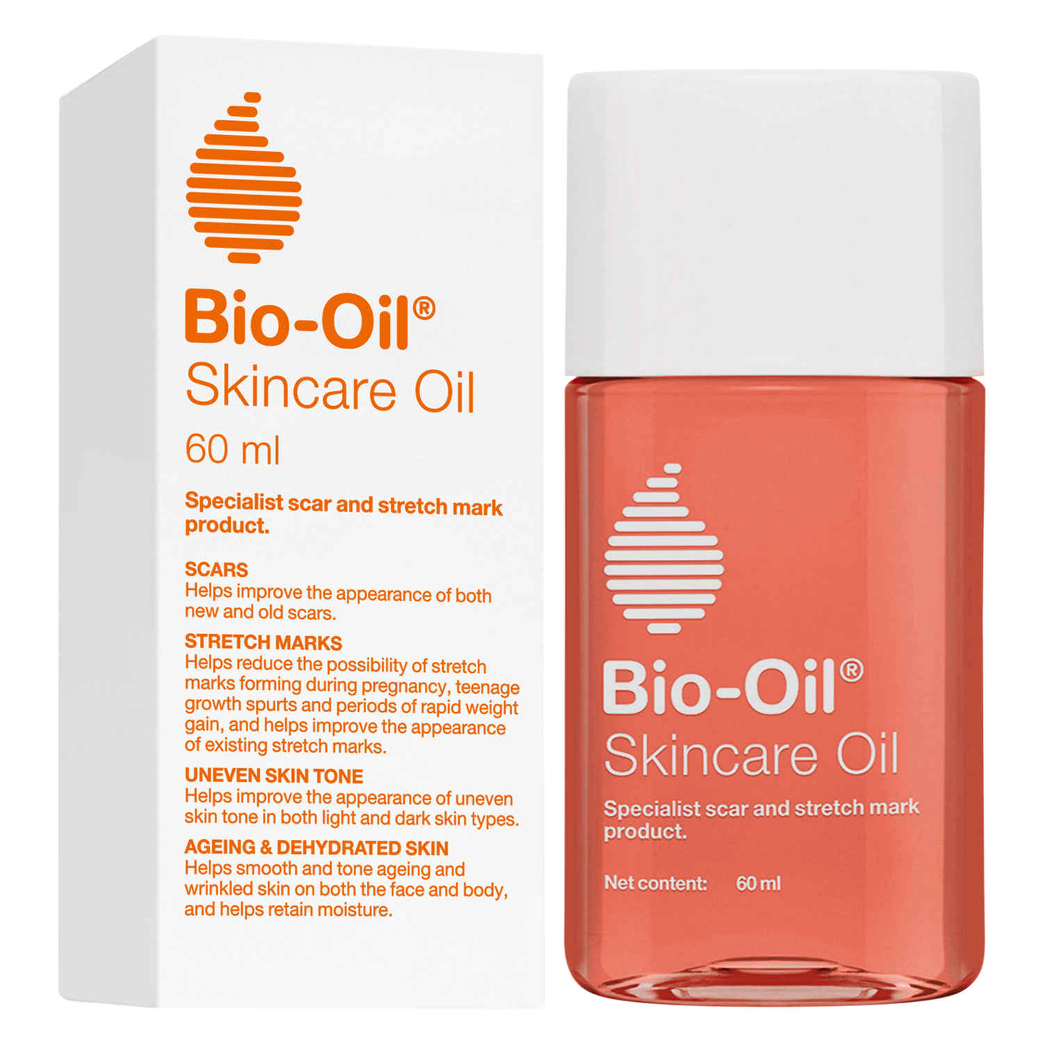 Buy Bio Oil Skincare oil Specialist Scar And Stretch Mark 60ml - Purplle