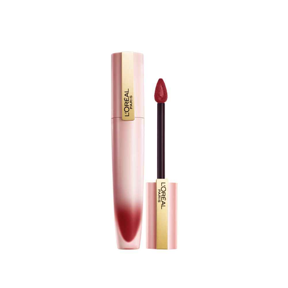 Buy L'Oreal Paris Chiffon Signature Liquid Lipstick, 220 Wonder, 7 ml - Purplle