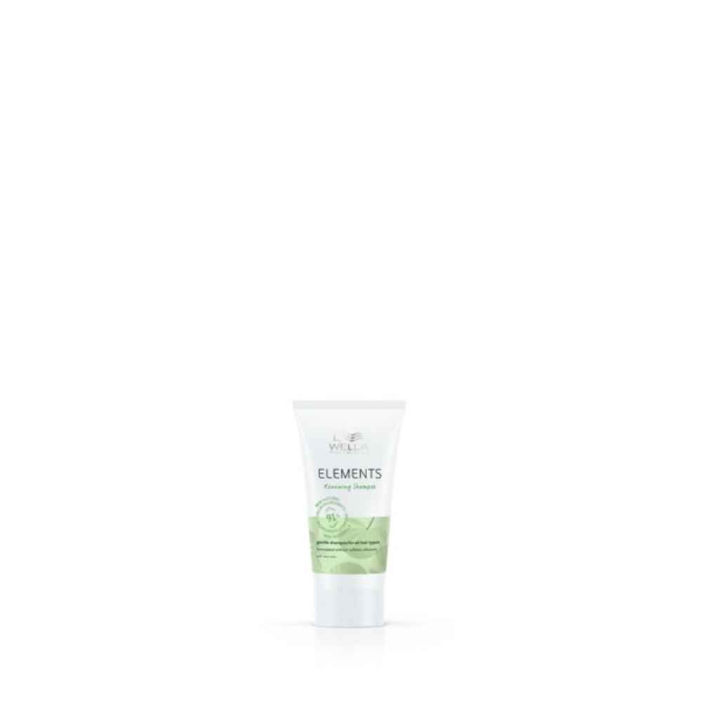 Buy Free Wella Professionals Elements Renewing Shampoo - For All Hair Types(30 ml) - Purplle