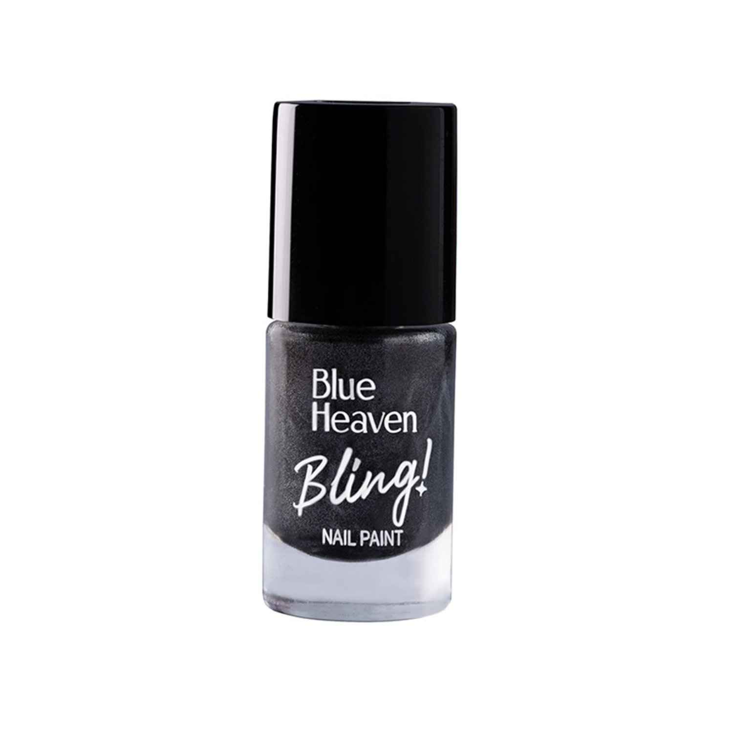 Buy Blue Heaven Bling Nail Paint - 717 Urban Grey, 8ml - Purplle