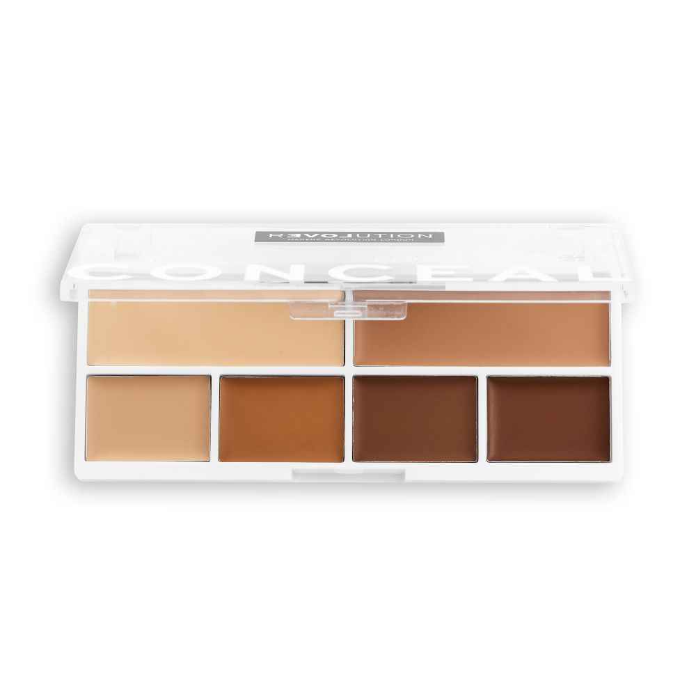 Buy Makeup Revolution Relove Conceal Me Palette Medium 11.2 GM - Purplle