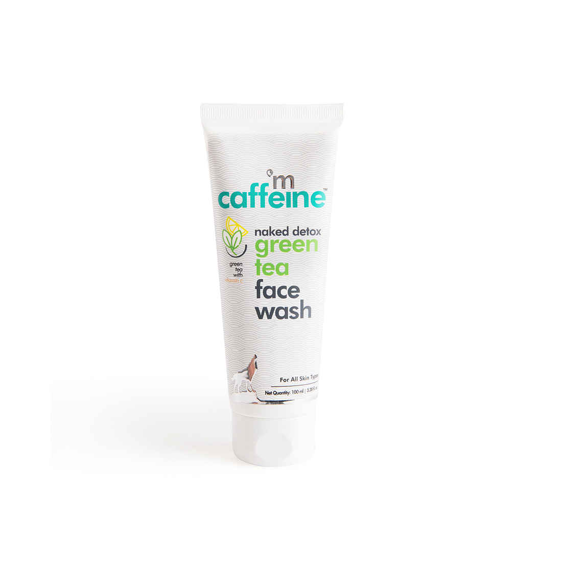 Buy FREE mCaffeine Naked Detox Green Tea Face Wash(100 ml) - Purplle