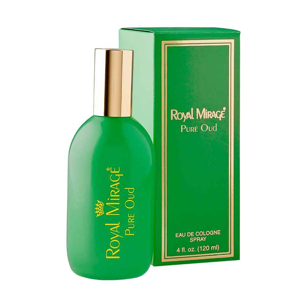 Buy Royal Mirage Pure Oud Long Lasting Imported Eau De Cologne Spray, (120 ml) - Purplle