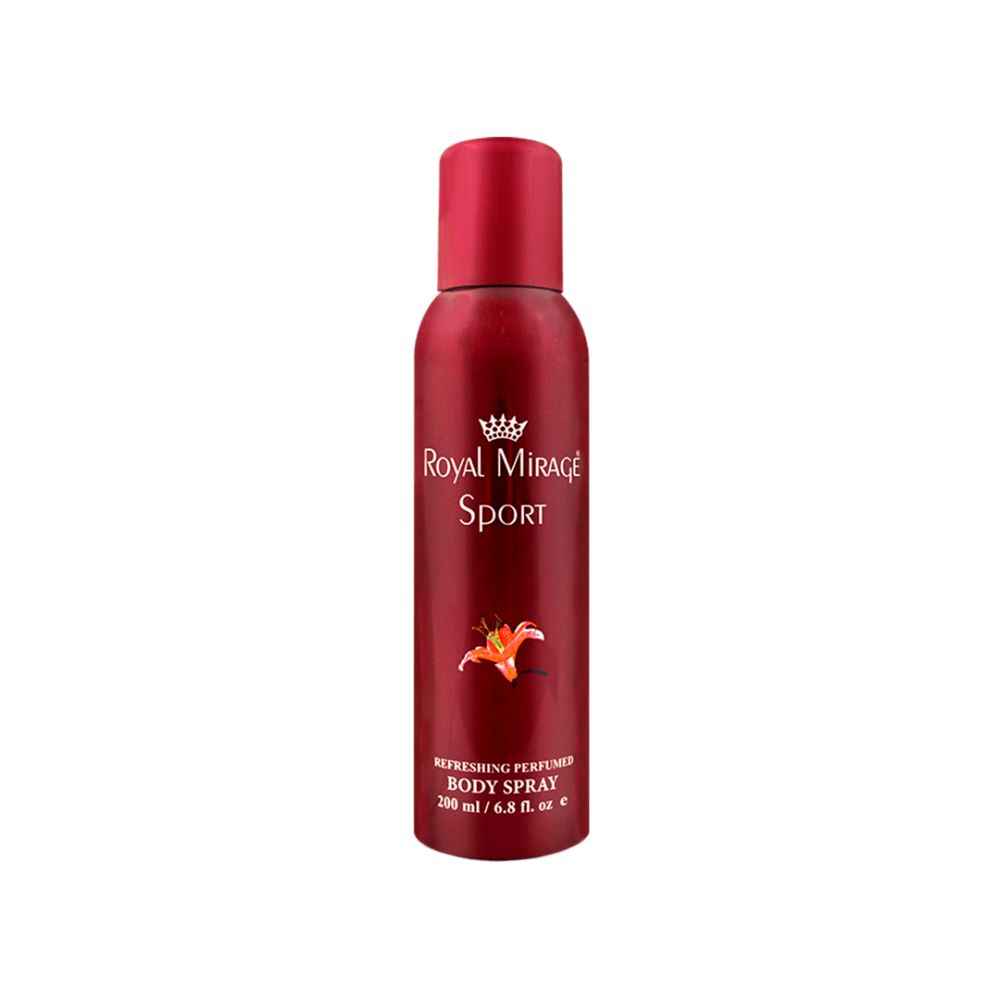 Buy Royal Mirage Sport Long Lasting Imported Deodorant Perfume Body Spray, (200 ml) - Purplle