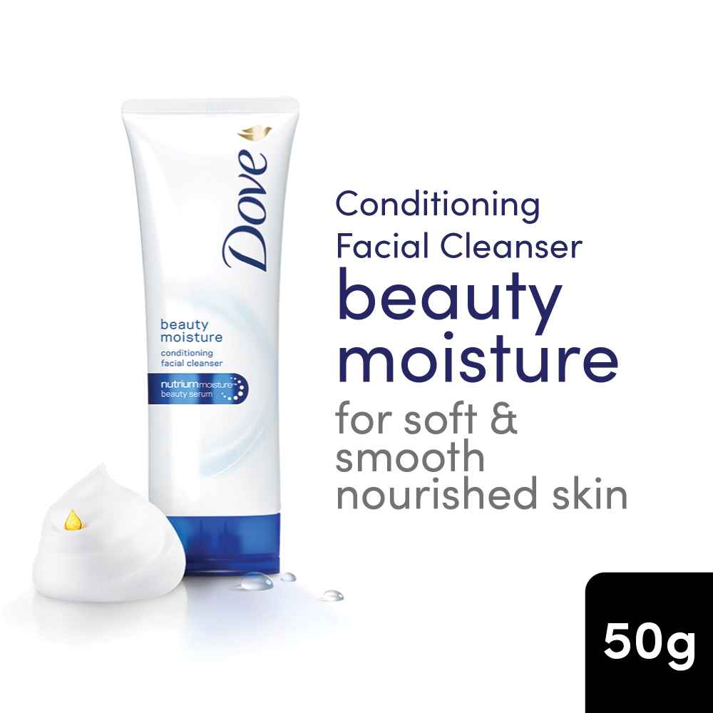 Buy Dove Beauty Moisture Facial Cleansing Foam (50 gm) - Purplle
