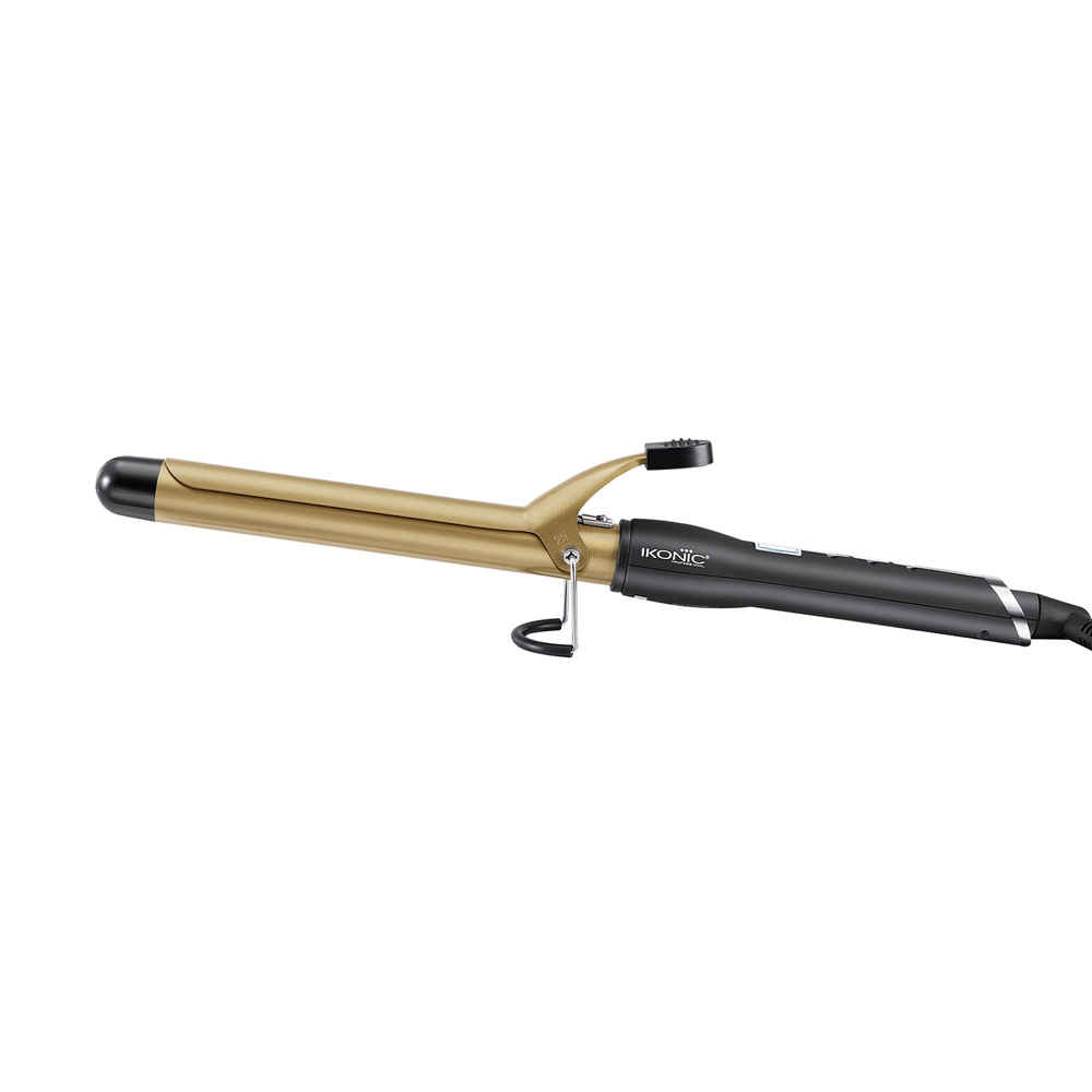 Buy Ikonic Curling Tong - CT 28 | Black | Ceramic | Corded Electric | Hair Type - All | Heating Temperature - Up To 230 Degrees Celsius - Purplle