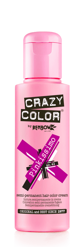 Buy Crazy Color PINKISSIMO- 42 - 100 ml Bottle - Purplle