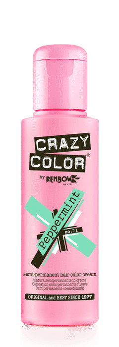 Buy Crazy Color PEPPERMINT-71 - 100 ml Bottle - Purplle