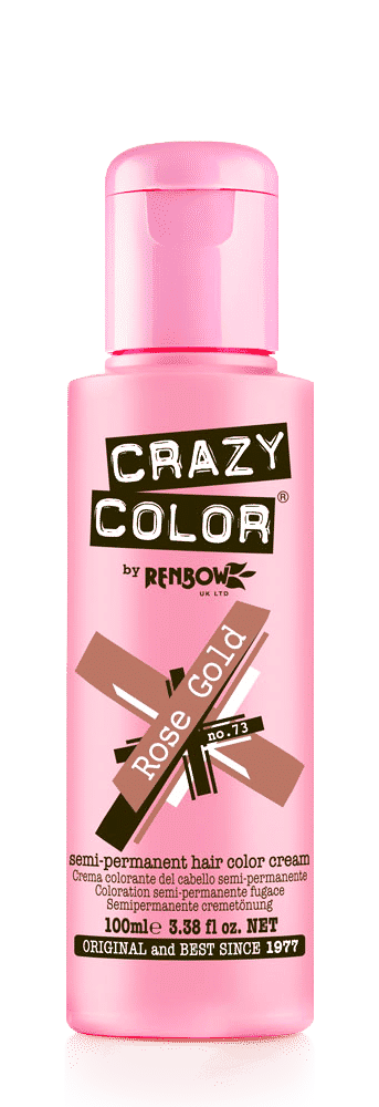 Buy Crazy Color ROSE GOLD-73 - 100 ml Bottle - Purplle
