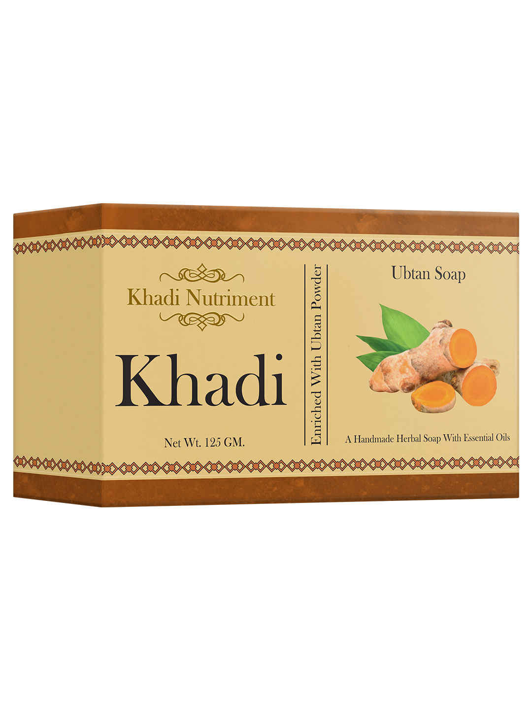 Buy Khadi Nutriment Ubtan Soap,125 gm Soaps for Unisex (Pack of 1) - Purplle