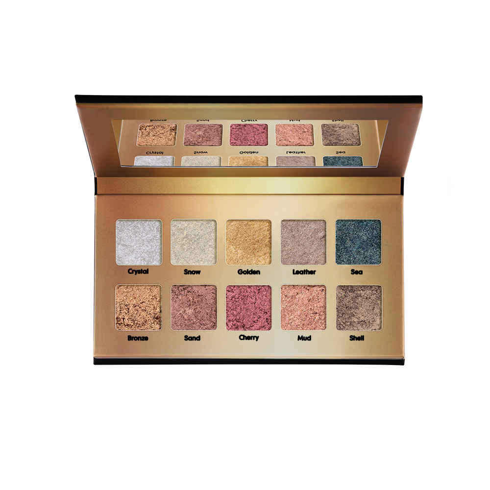 Buy Daily Life Forever52 The Gemstone Collection 10 Colour Eyeshadow Palette GMS001 Multi (30 g) - Purplle