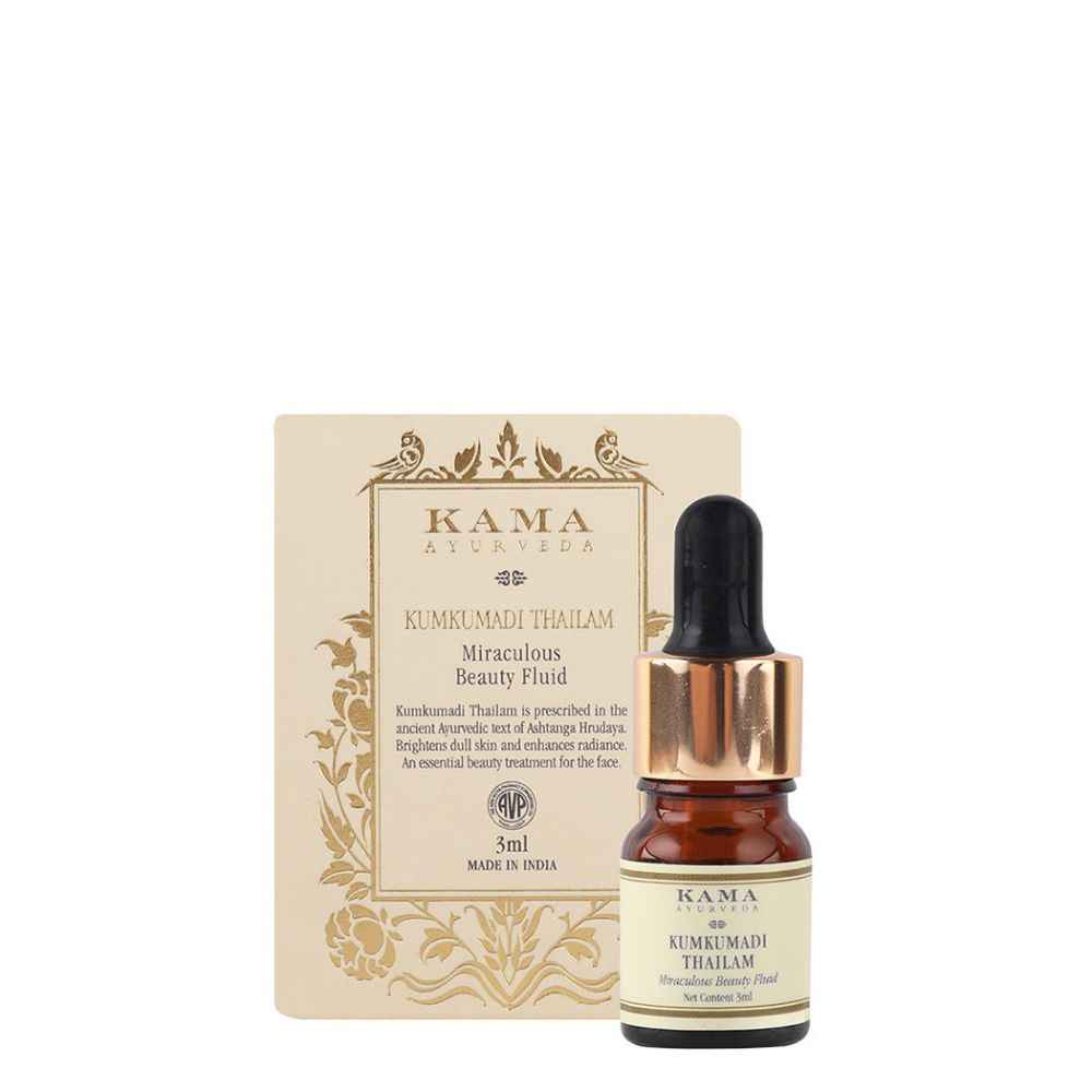 Buy Kama Ayurveda Kumkumadi Thailam Miraculous Beauty Fluid 3ml - Purplle