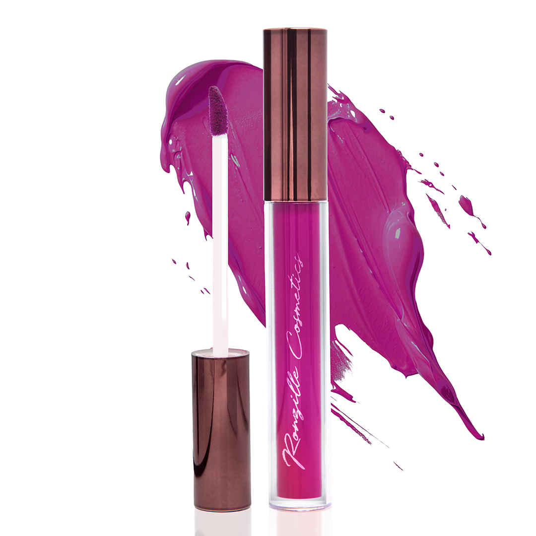 Buy Ronzille Liquid Lipstick | Transferproof | Long Lasting | Smudgeproof | Highliy Pigmented | Vegan | Shade-107 - Purplle