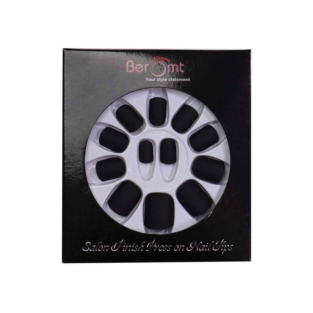 Buy Beromt Premium Matte Nails-408 - Purplle