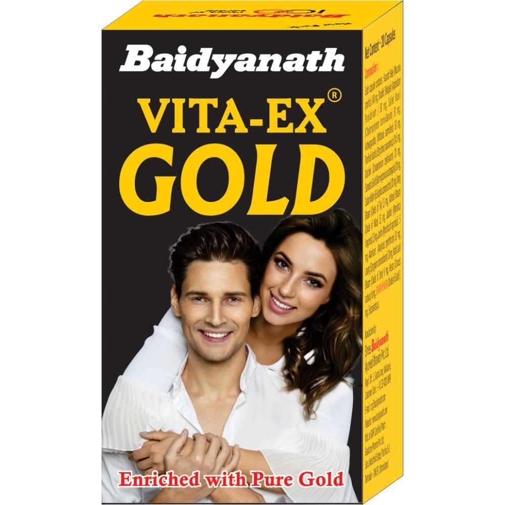 Buy Baidyanath Vita-Ex Gold 20 Capsules - Purplle