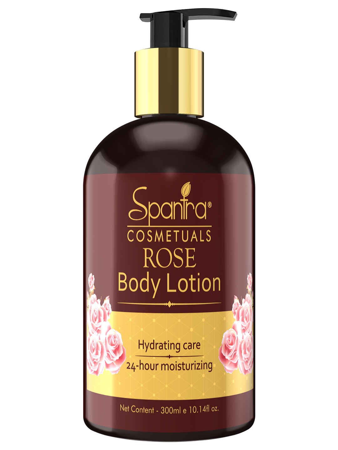 Buy Spantra Rose Body Lotion, 300 ml - Purplle