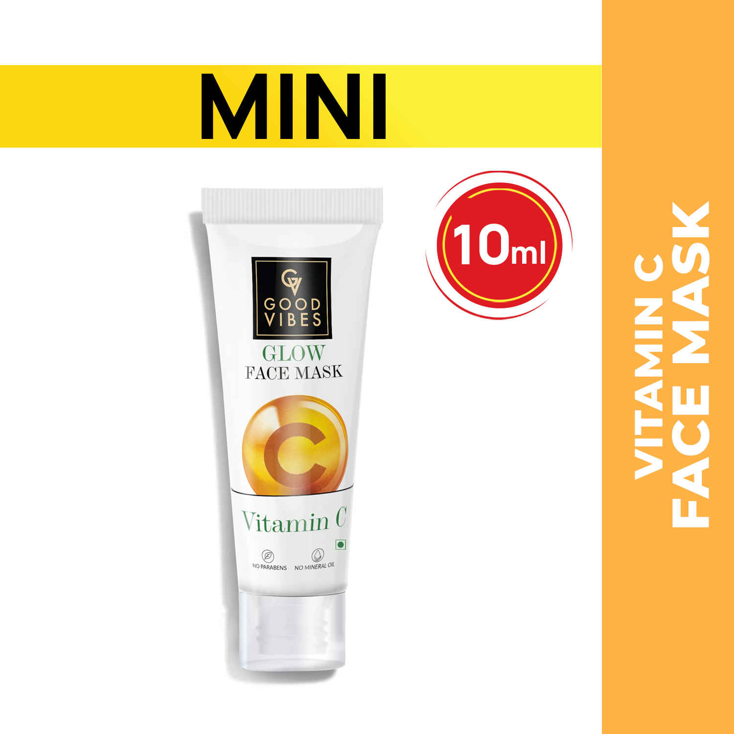 Buy Good Vibes Vitamin C Glow Face Mask (10 gm) - Purplle
