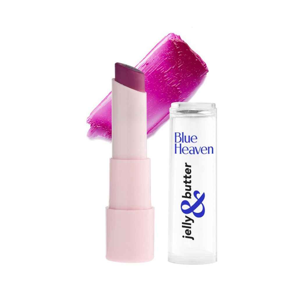 Buy Blue Heaven Jelly & Butter Hydrating Lip Balm, Plum Kiss - 3 gm - Purplle
