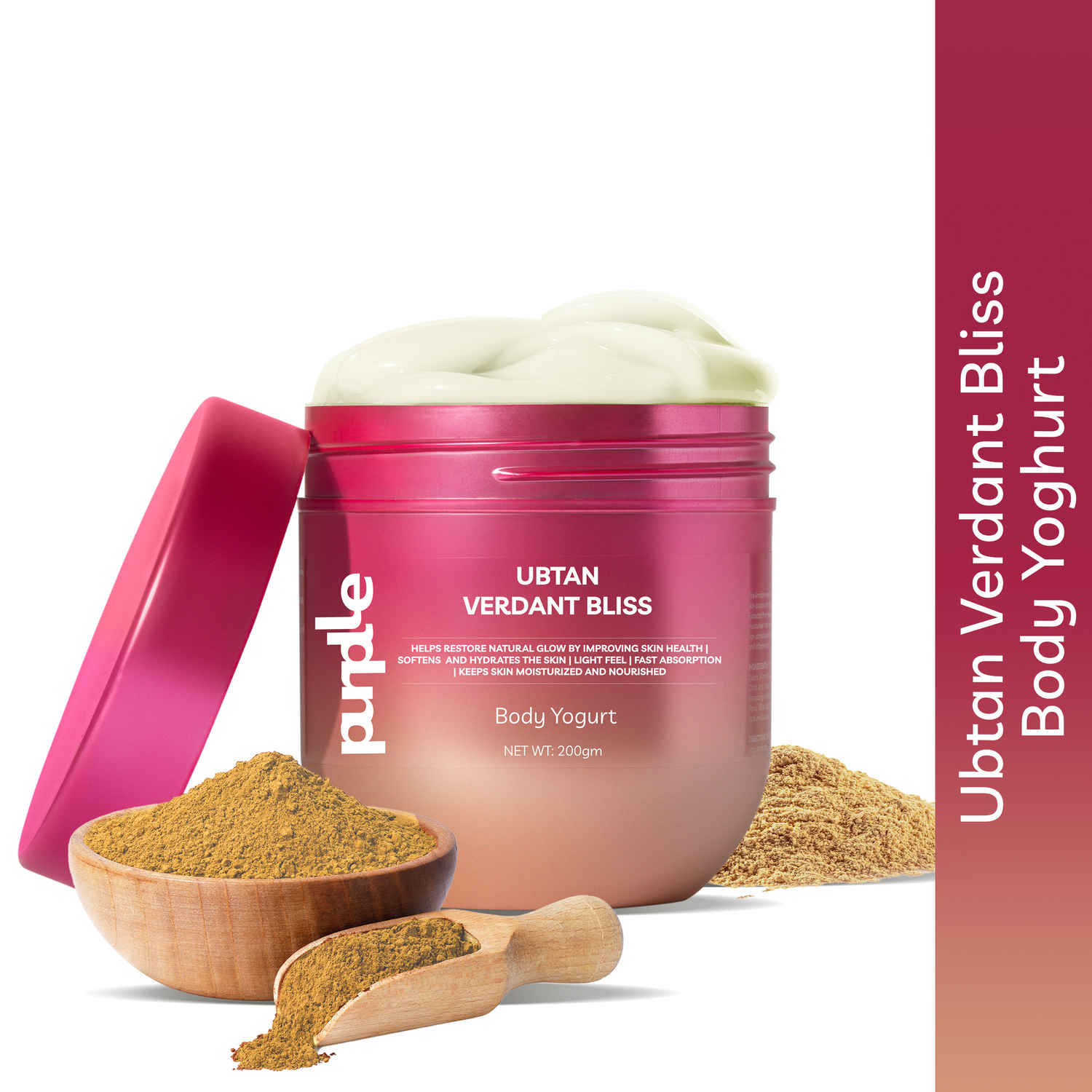Buy Purplle Ubtan Verdant Bliss Body Yogurt | Body Moisturizer (200g) - Purplle