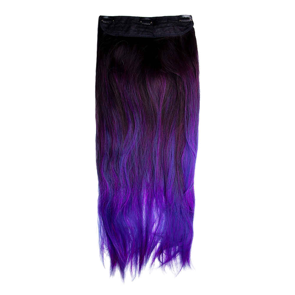 Buy STREAK STREET PERSIAN BLUE OMBRE HAIR EXTENSIONS - Purplle