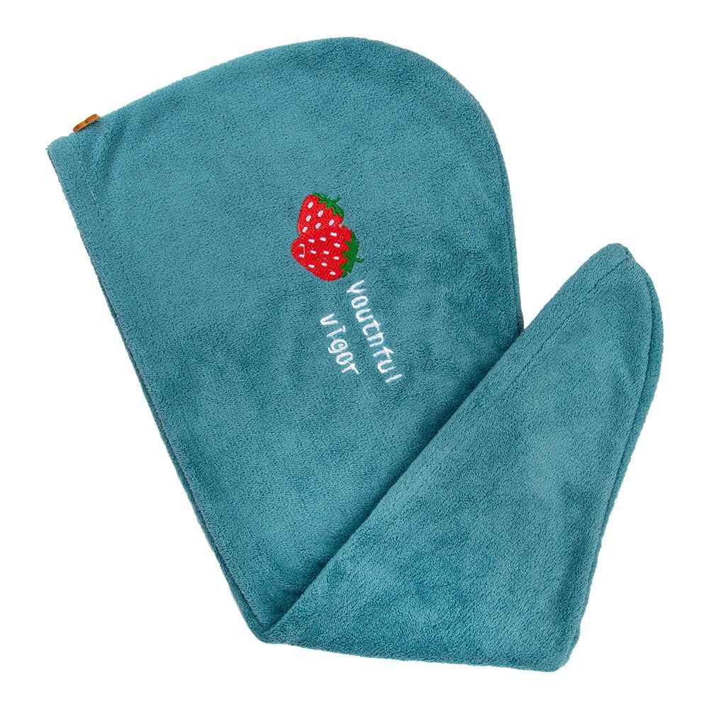 Buy Streak Street Microfiber Hair Wrap Towel- Strawberry Lagoon - Purplle