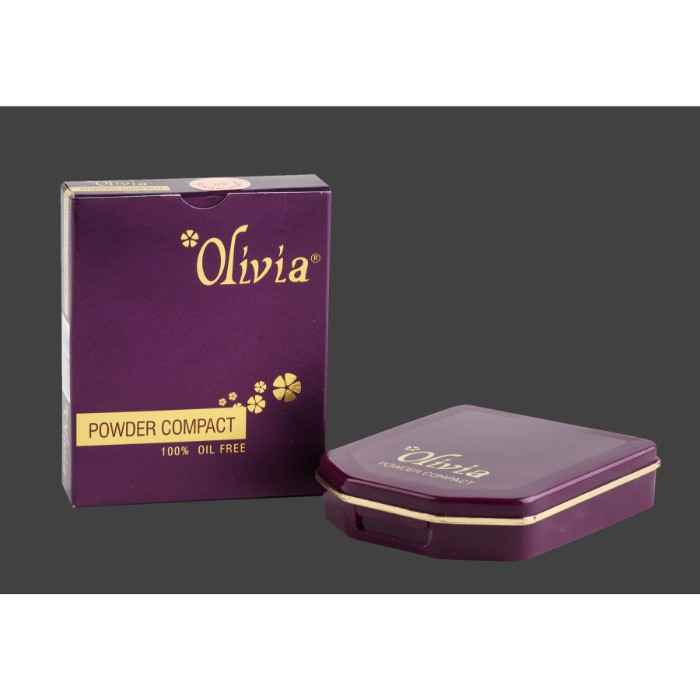 Buy Olivia Compact Powder natural peach (15 gm) - Purplle