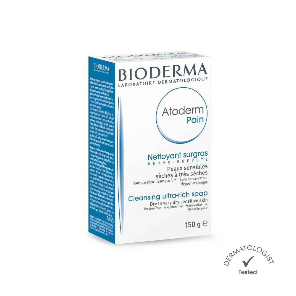 Buy Bioderma Atoderm Intensive Baby Soap From Birth Gently Cleanses and Purifies The Skin, 150 gm - Purplle