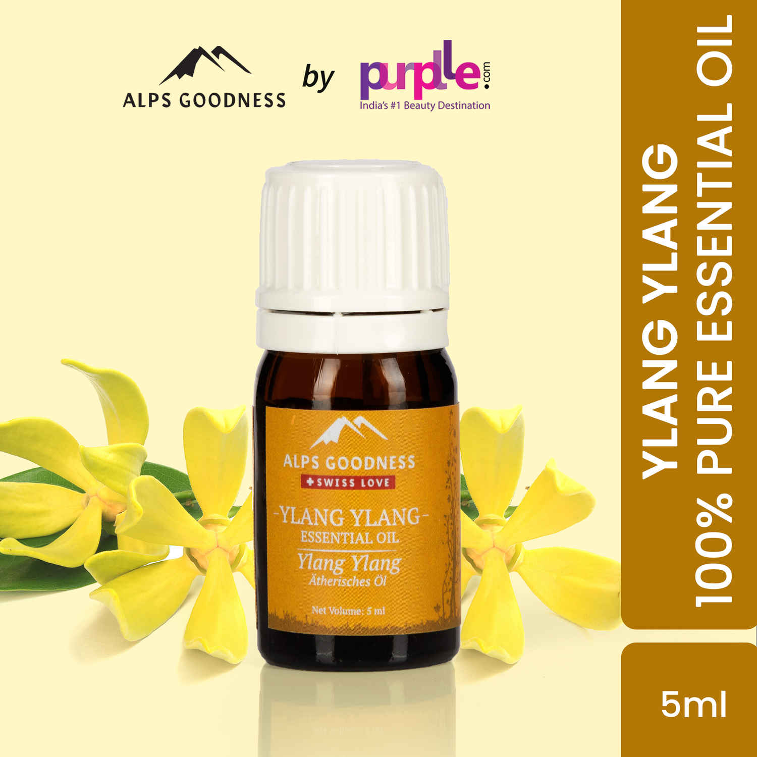 Buy Alps Goodness Essential Oil - Ylang Ylang (5 ml) - Purplle