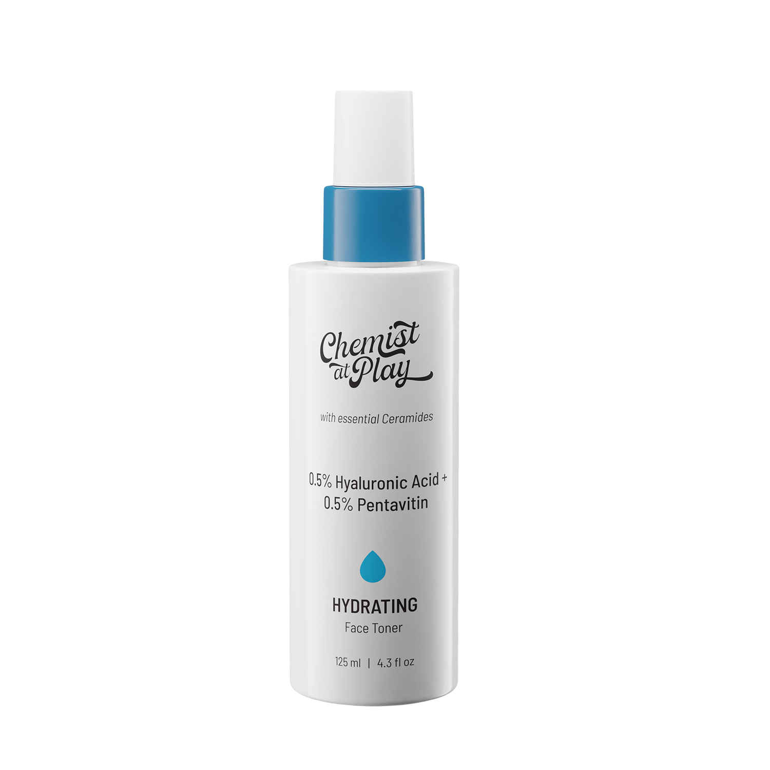 Buy Chemist at Play Hydrating Face Toner with Ceramides | 0.5% Hyaluronic Acid and 0.5% Pentavitin | For dull, tired skin, instantly revives the skin, hydrates it deeply | 125 ml - Purplle