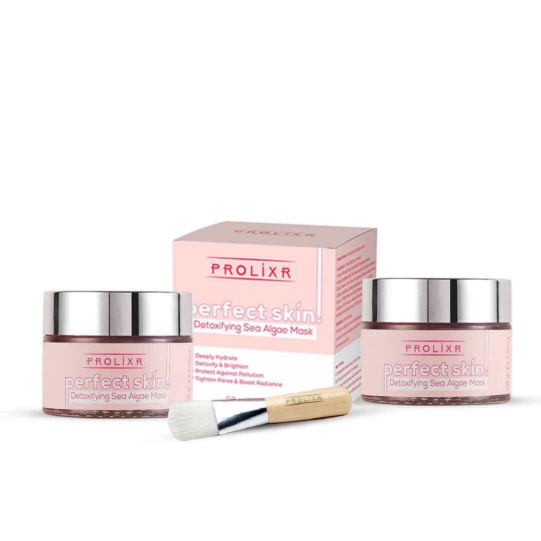Buy PROLIXR Detoxifying Sea Algae Face Mask Cream for Acne Skin , Pack of 2 - Purplle